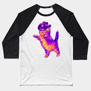 Cowboy Cat Baseball T-Shirt